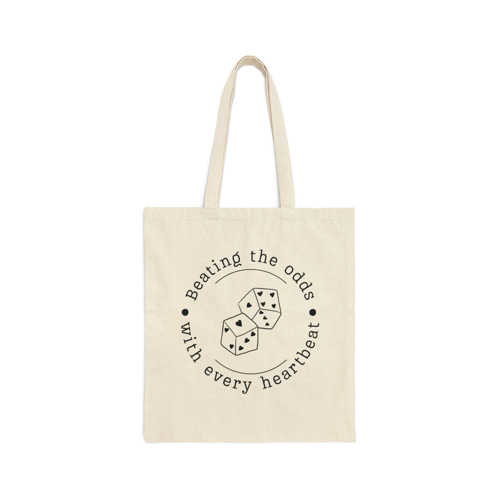 
                  
                    Beating the Odds Canvas Tote Bag
                  
                