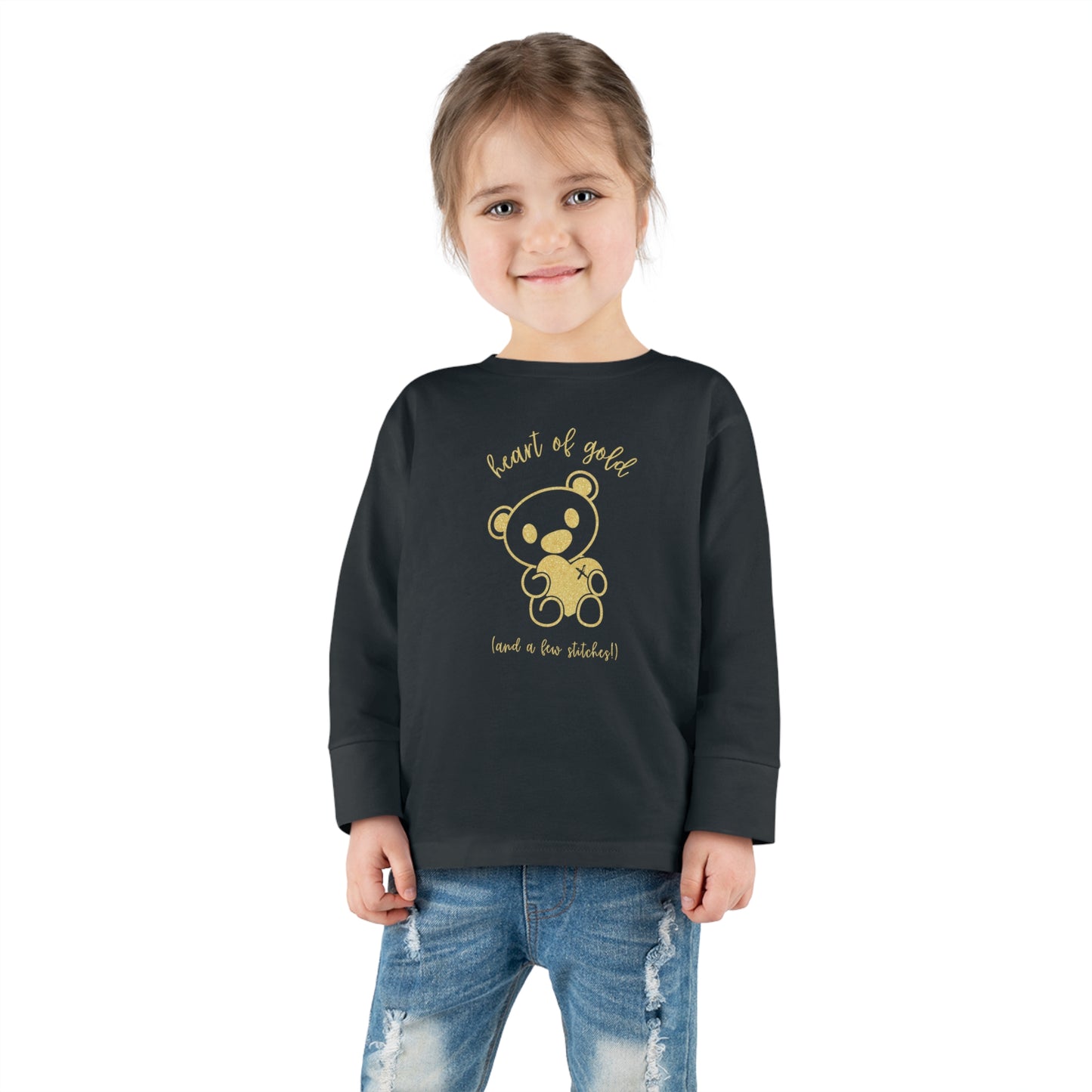 
                  
                    Heart of Gold Long Sleeve Toddler Tee
                  
                