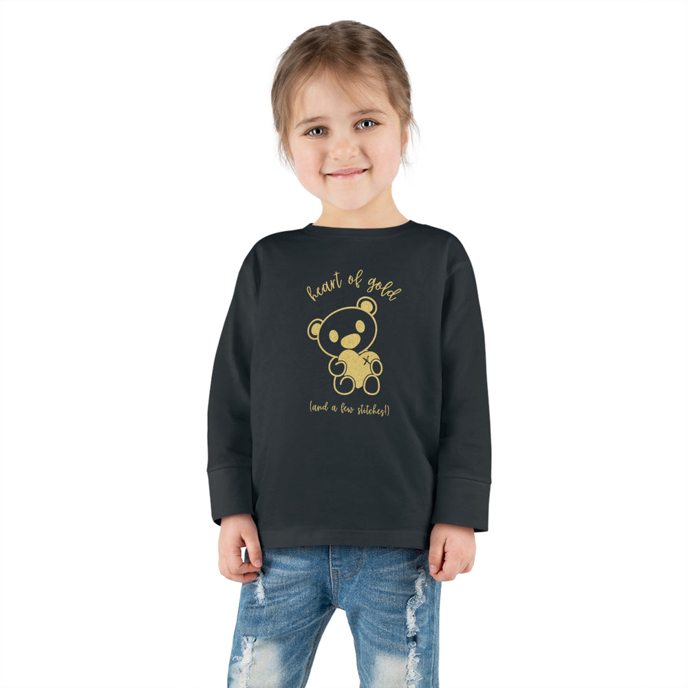 
                  
                    Heart of Gold Long Sleeve Toddler Tee
                  
                