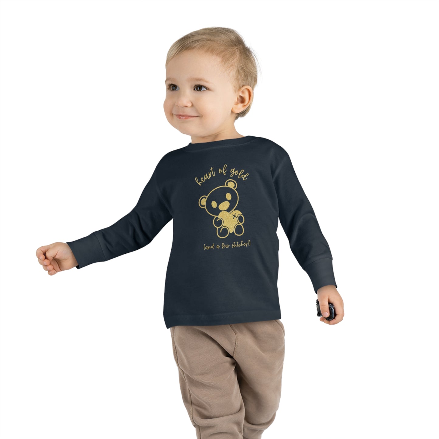 
                  
                    Heart of Gold Long Sleeve Toddler Tee
                  
                