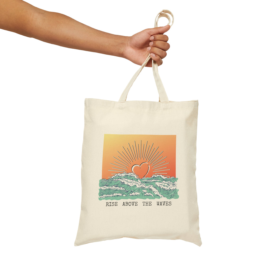 
                  
                    Rise Above the Waves Canvas Tote Bag
                  
                