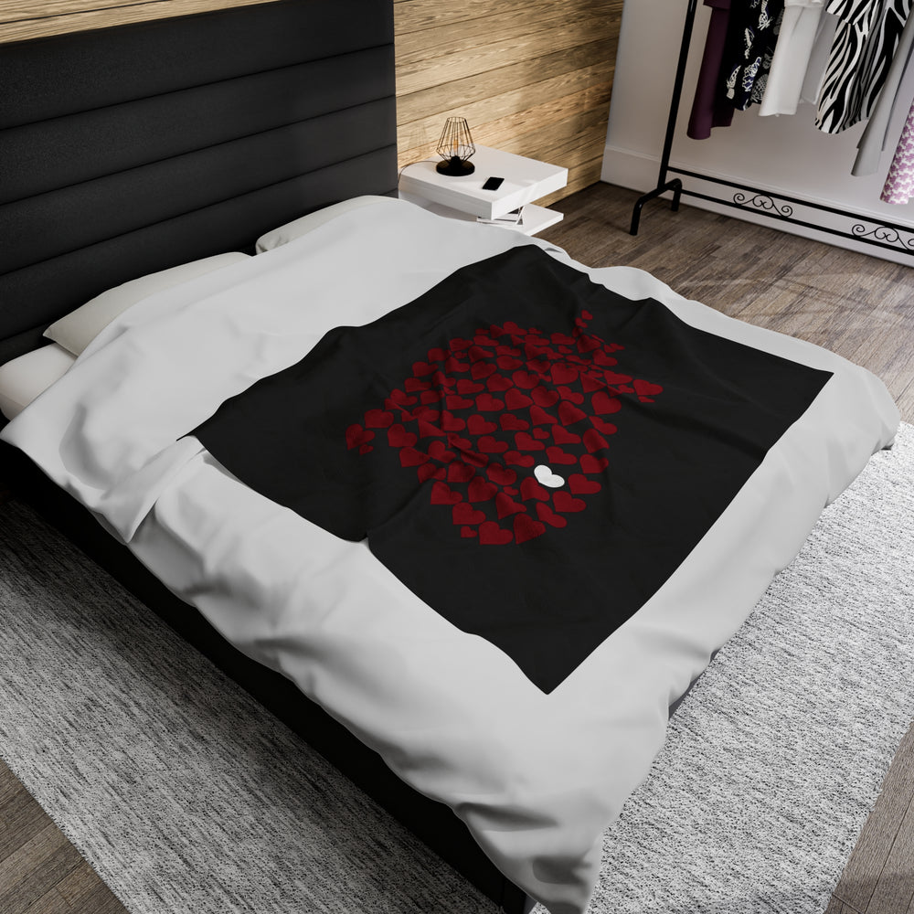 
                  
                    1 in 100 Hearts Plush Blanket
                  
                