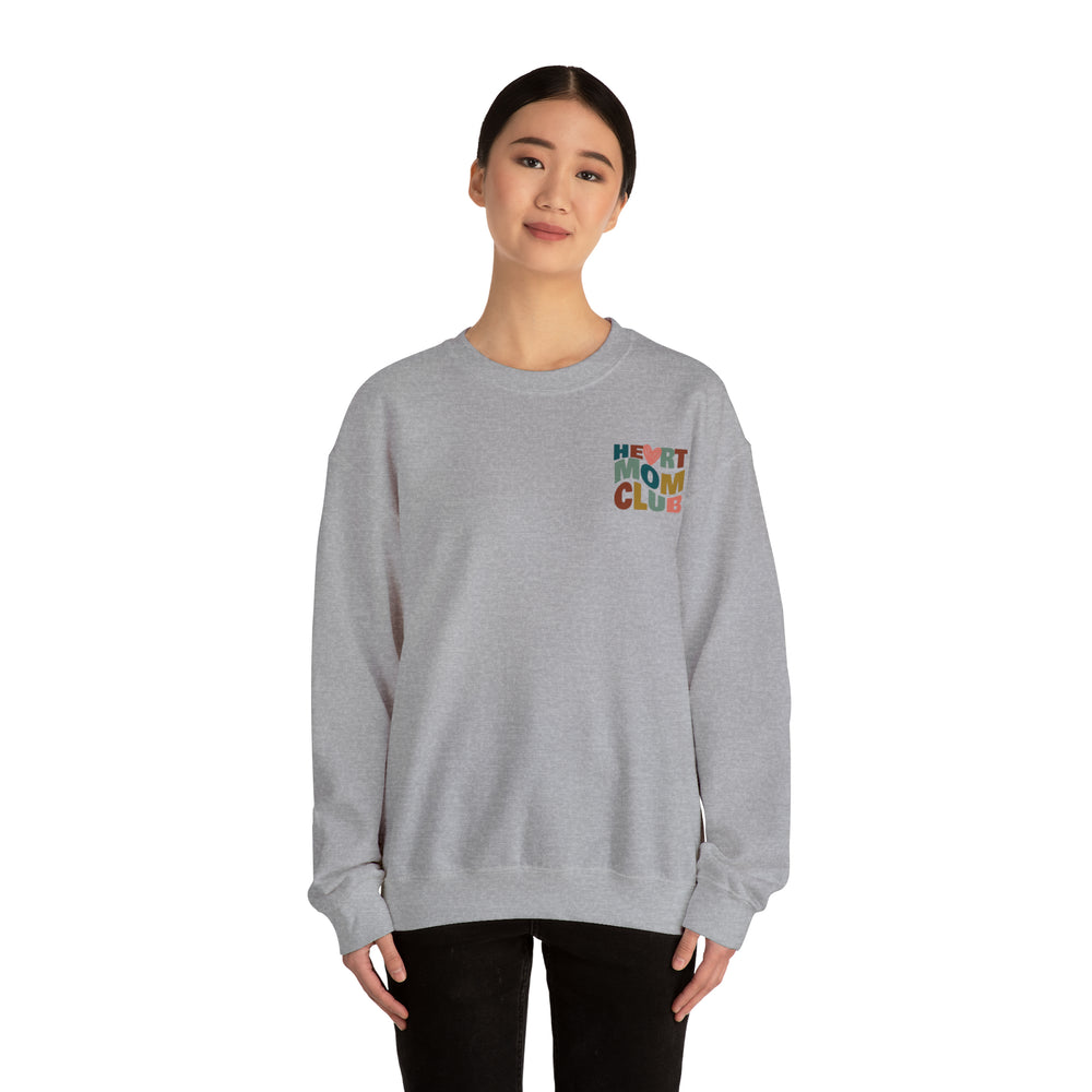 
                  
                    Heart Mom Club Crewneck Sweatshirt
                  
                