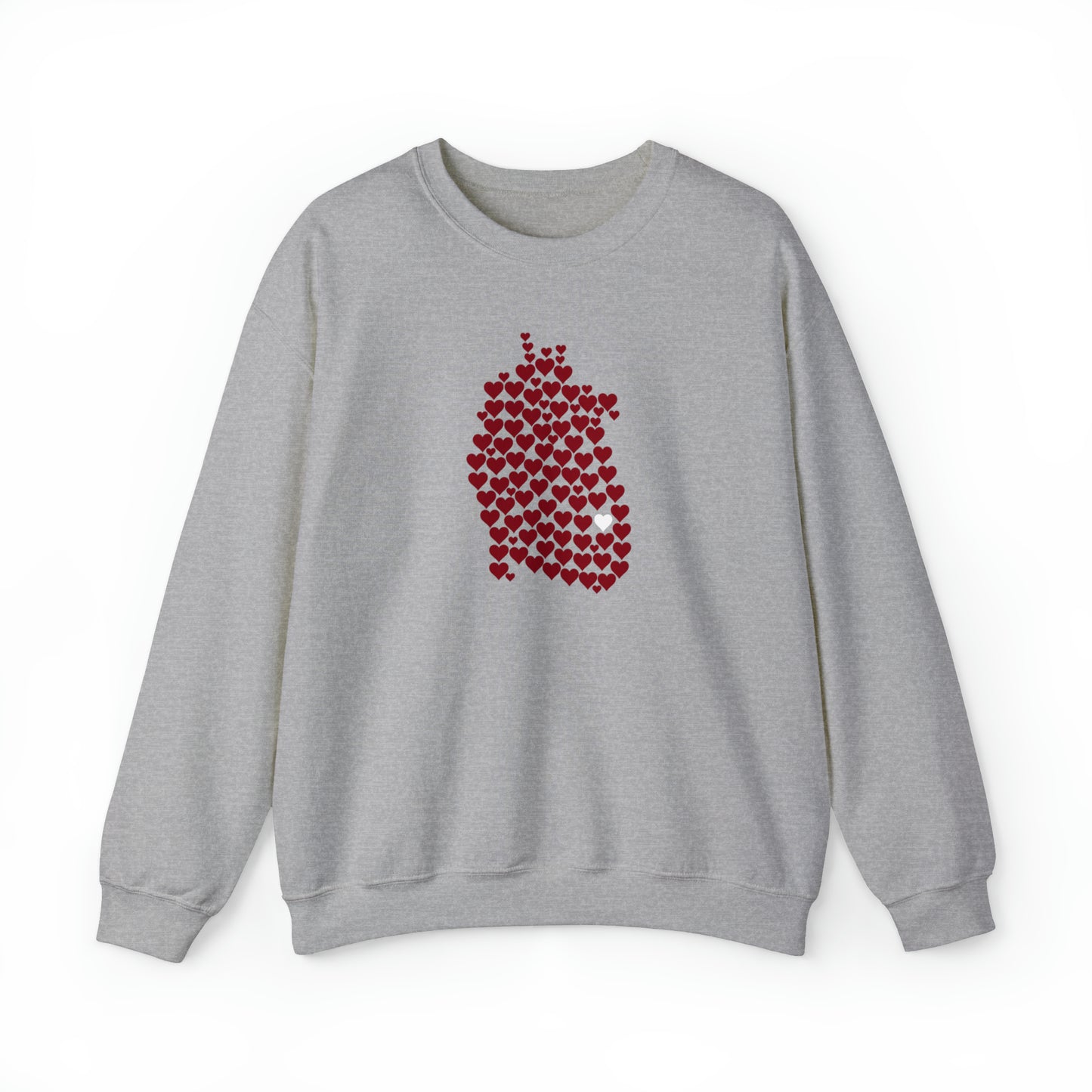 
                  
                    1 in 100 Hearts Crewneck Sweatshirt
                  
                