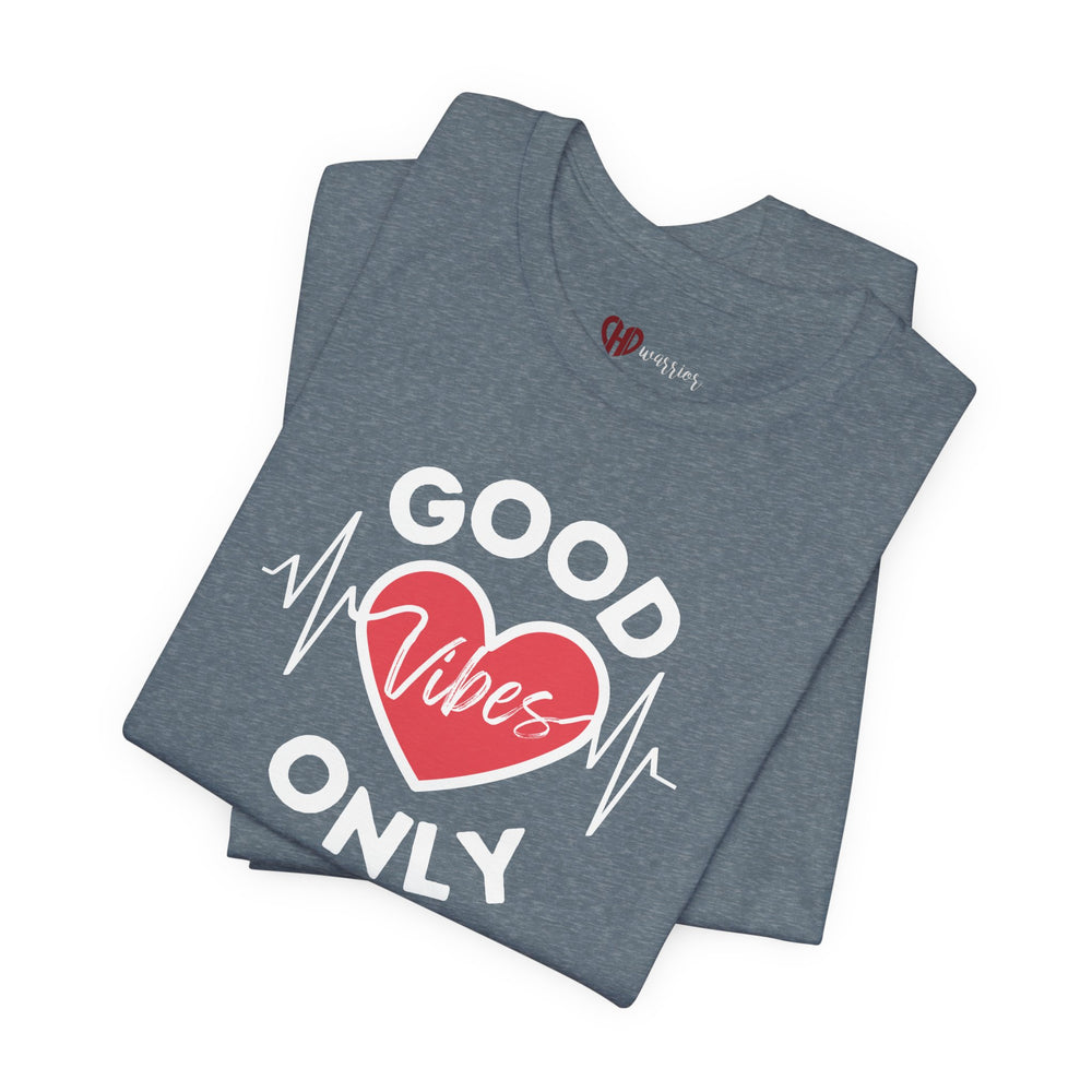 
                  
                    Good Vibes Only Unisex Tee
                  
                