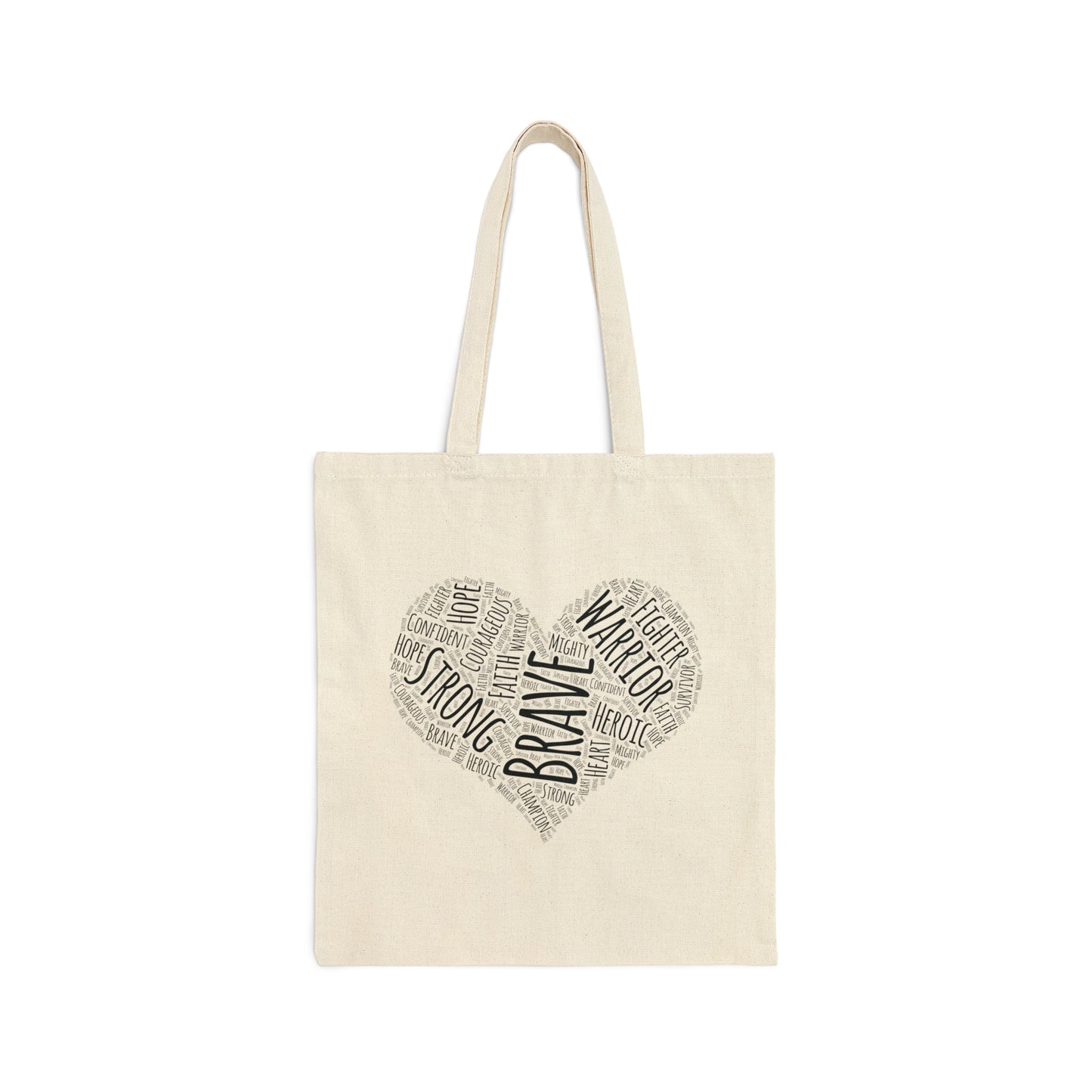 If My Heart Had Words Canvas Tote Bag