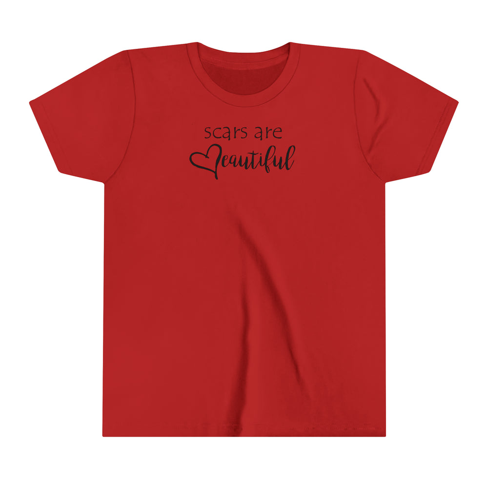 Scars Are Beautiful Youth Tee