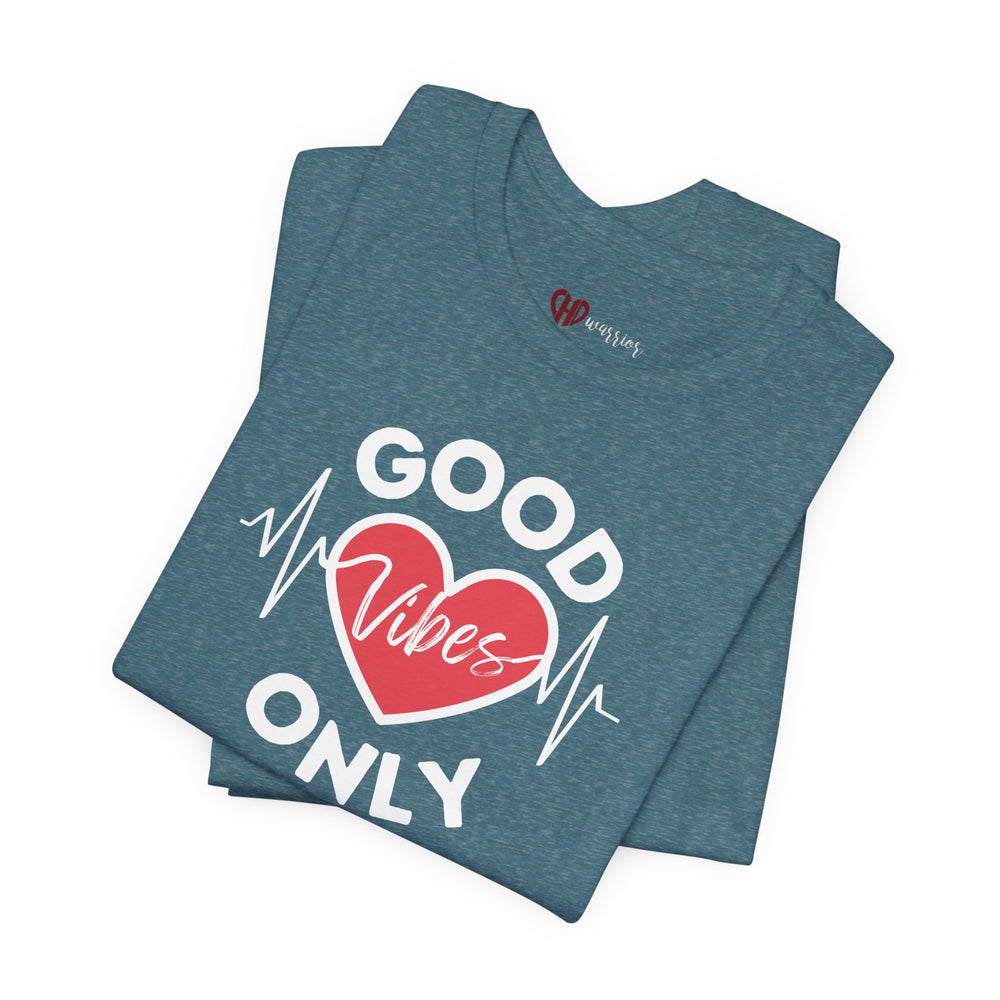 
                  
                    Good Vibes Only Unisex Tee
                  
                