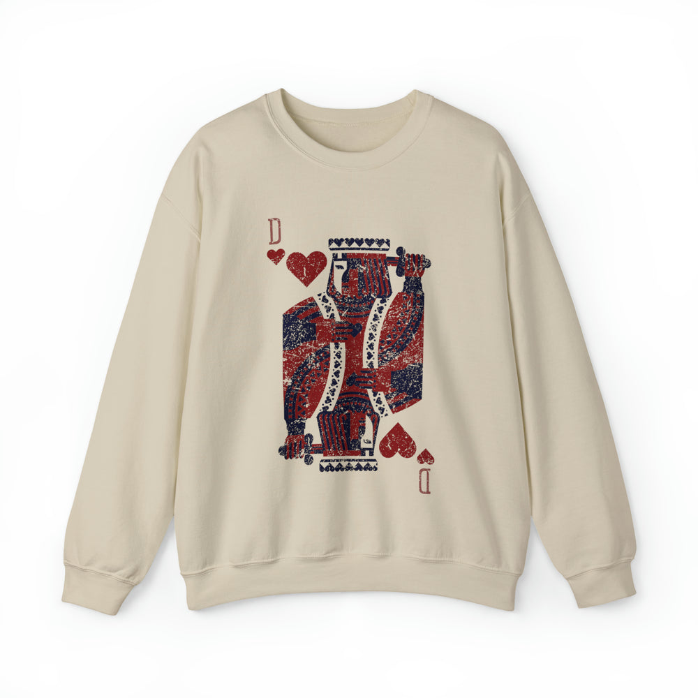 Dad of Hearts Crewneck Sweatshirt