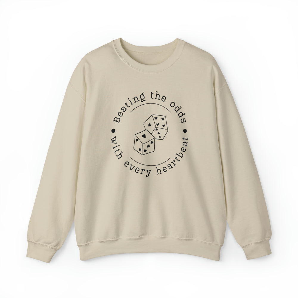 
                  
                    Beating the Odds Crewneck Sweatshirt
                  
                