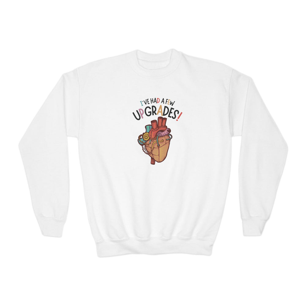 "Upgrades" Youth Crewneck Sweatshirt