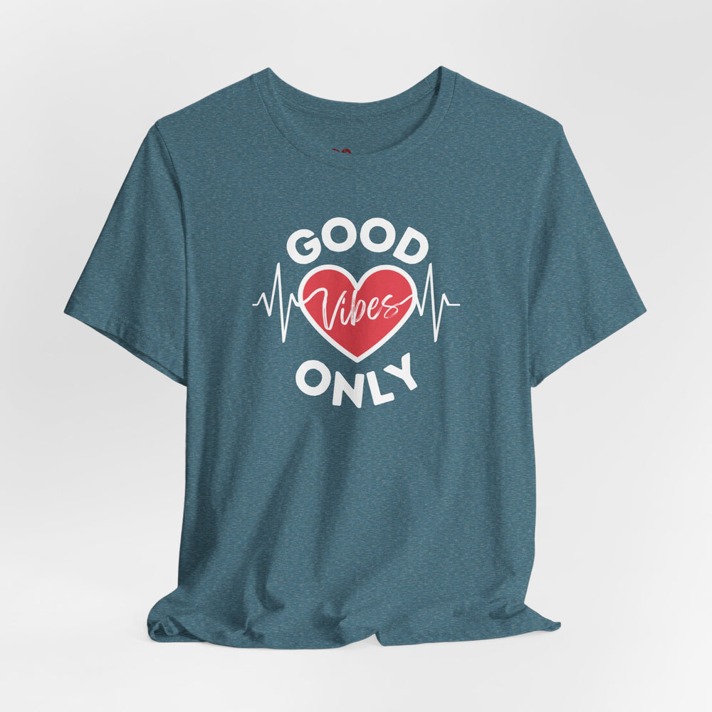 
                  
                    Good Vibes Only Unisex Tee
                  
                