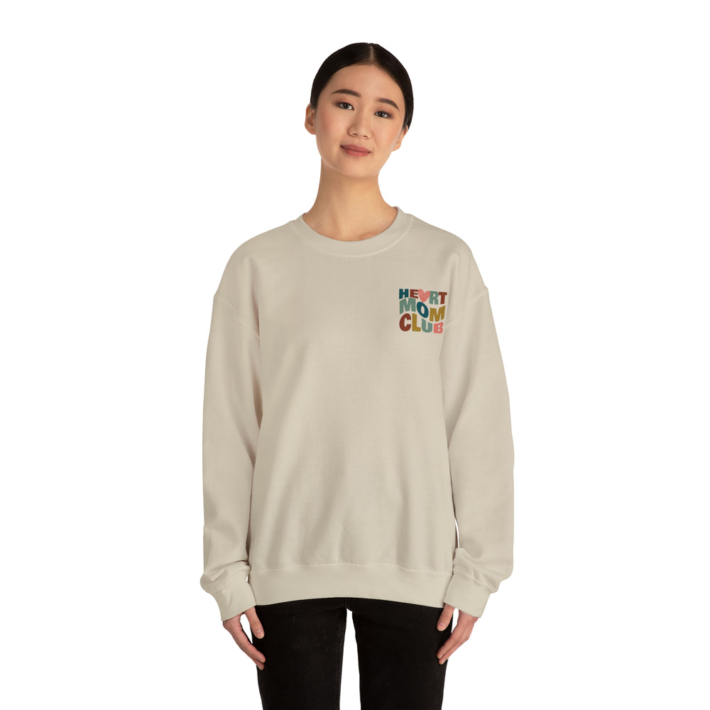 
                  
                    Heart Mom Club Crewneck Sweatshirt
                  
                