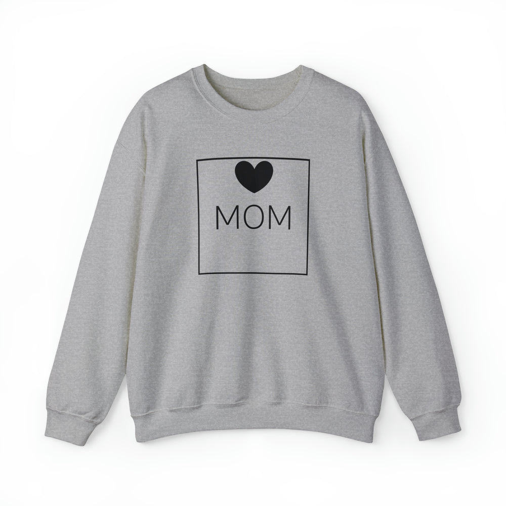 Heart Mom Box Crewneck Sweatshirt