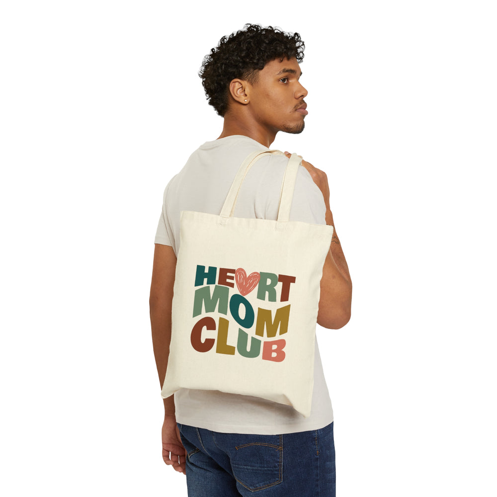 
                  
                    Heart Mom Club Canvas Tote Bag
                  
                