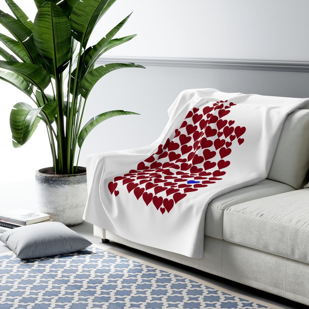 
                  
                    1 in 100 Hearts Fleece Blanket
                  
                