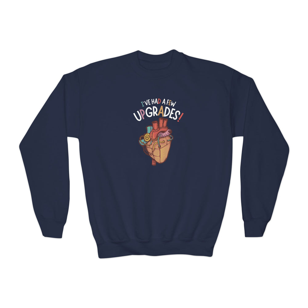 "Upgrades" Youth Crewneck Sweatshirt