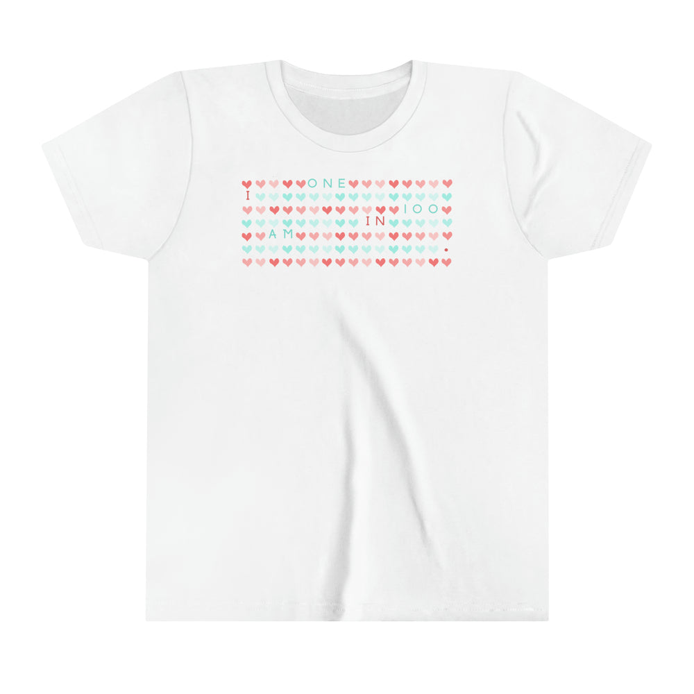 I am One in 100 Youth Tee
