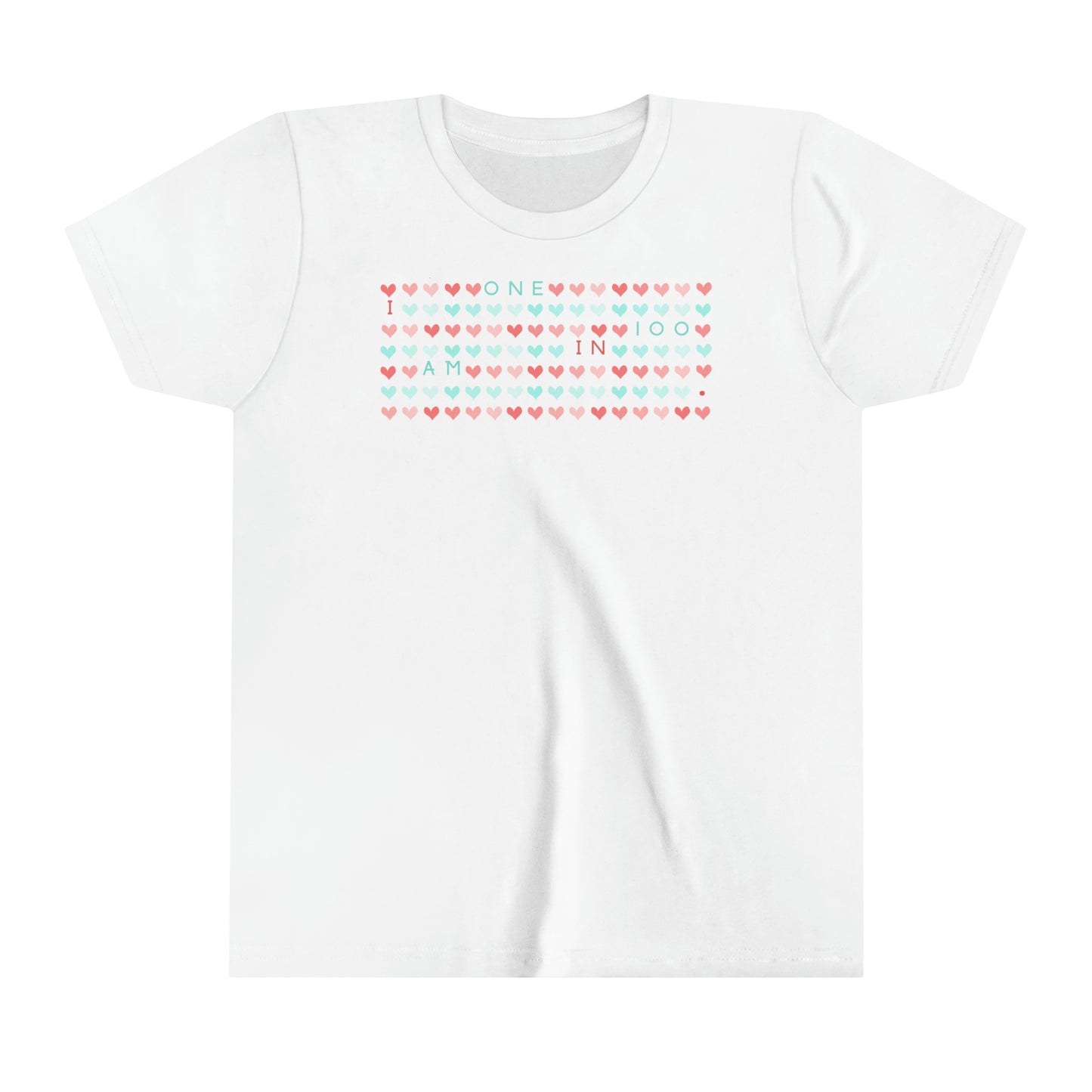 I am One in 100 Youth Tee