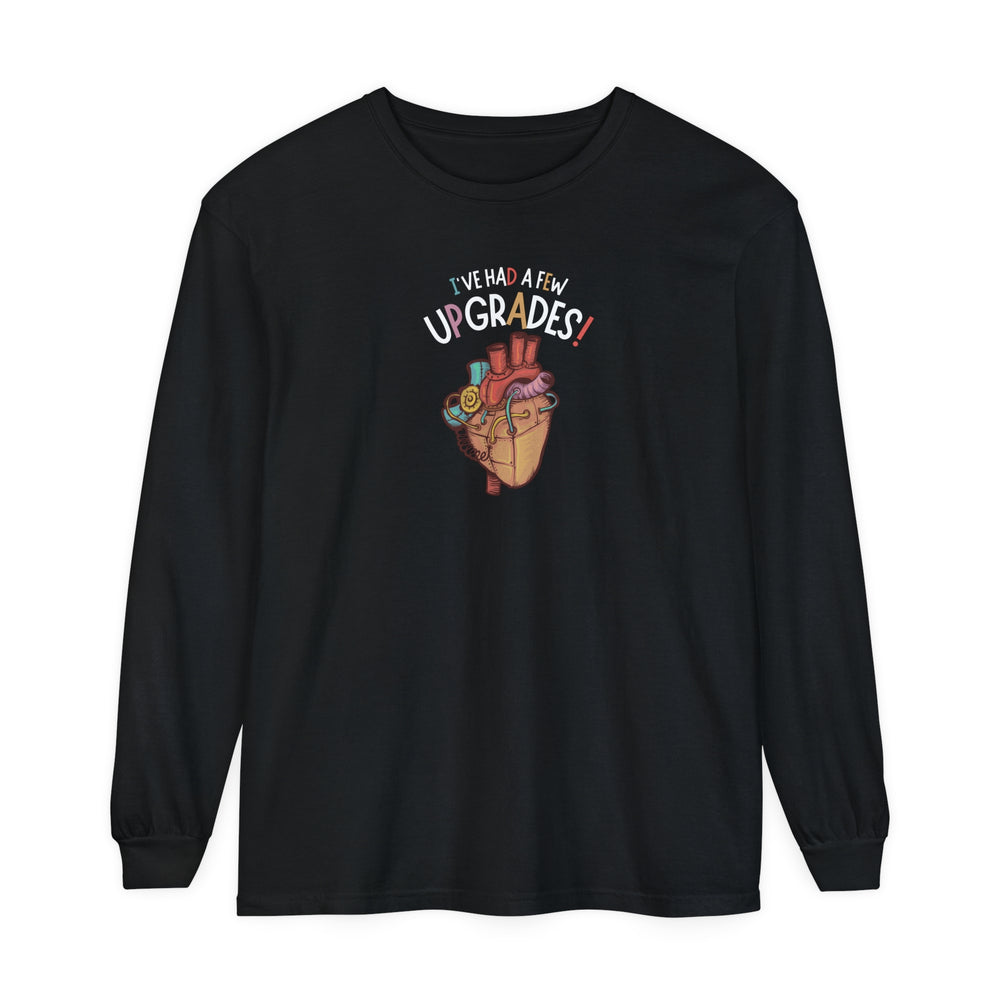 "Upgrades" Long Sleeve Tee