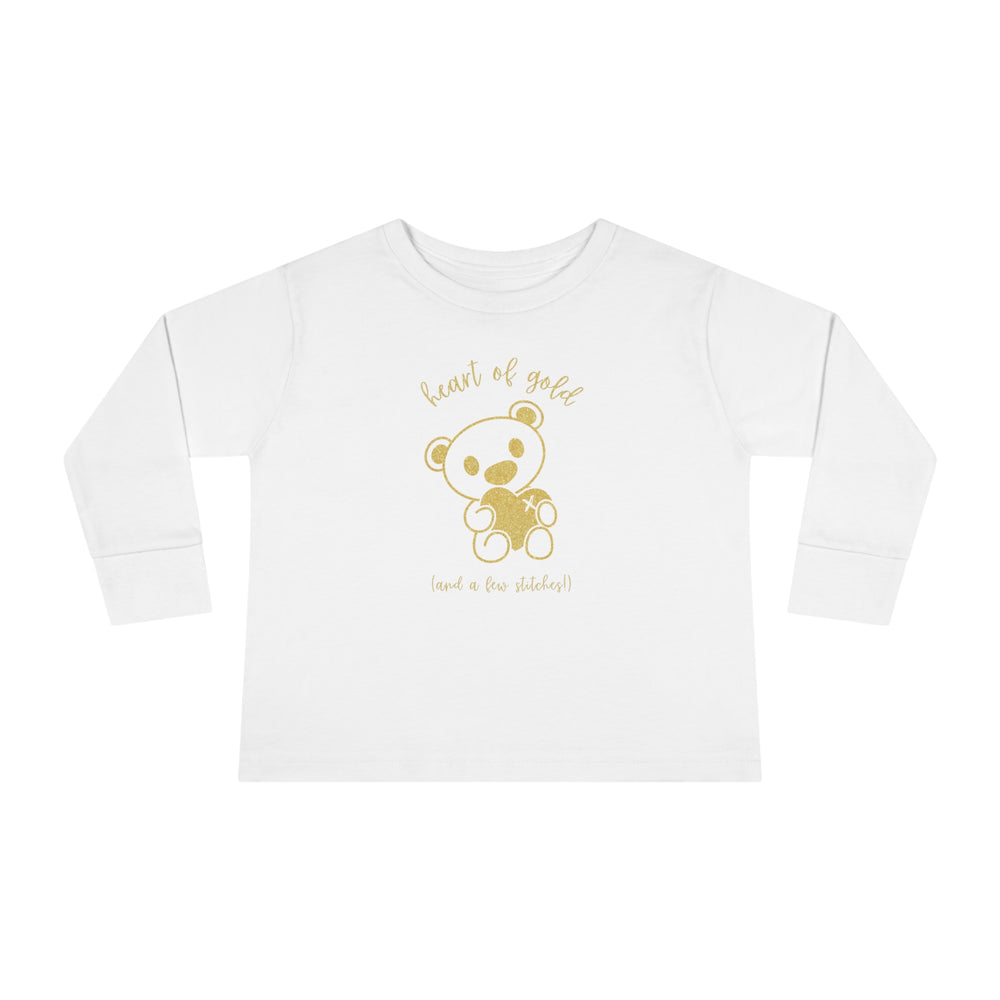 
                  
                    Heart of Gold Long Sleeve Toddler Tee
                  
                