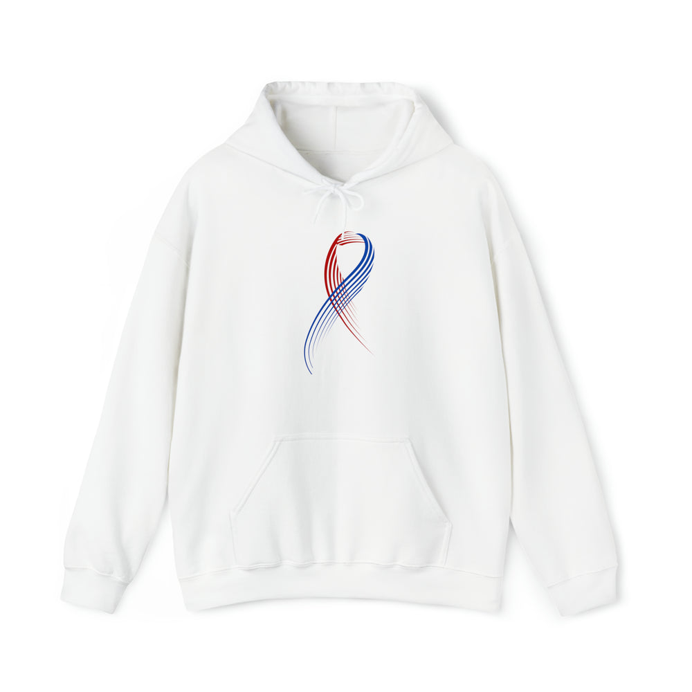 Heart Mom Ribbon Hoodie