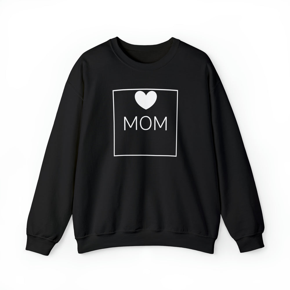 Heart Mom Box Crewneck Sweatshirt