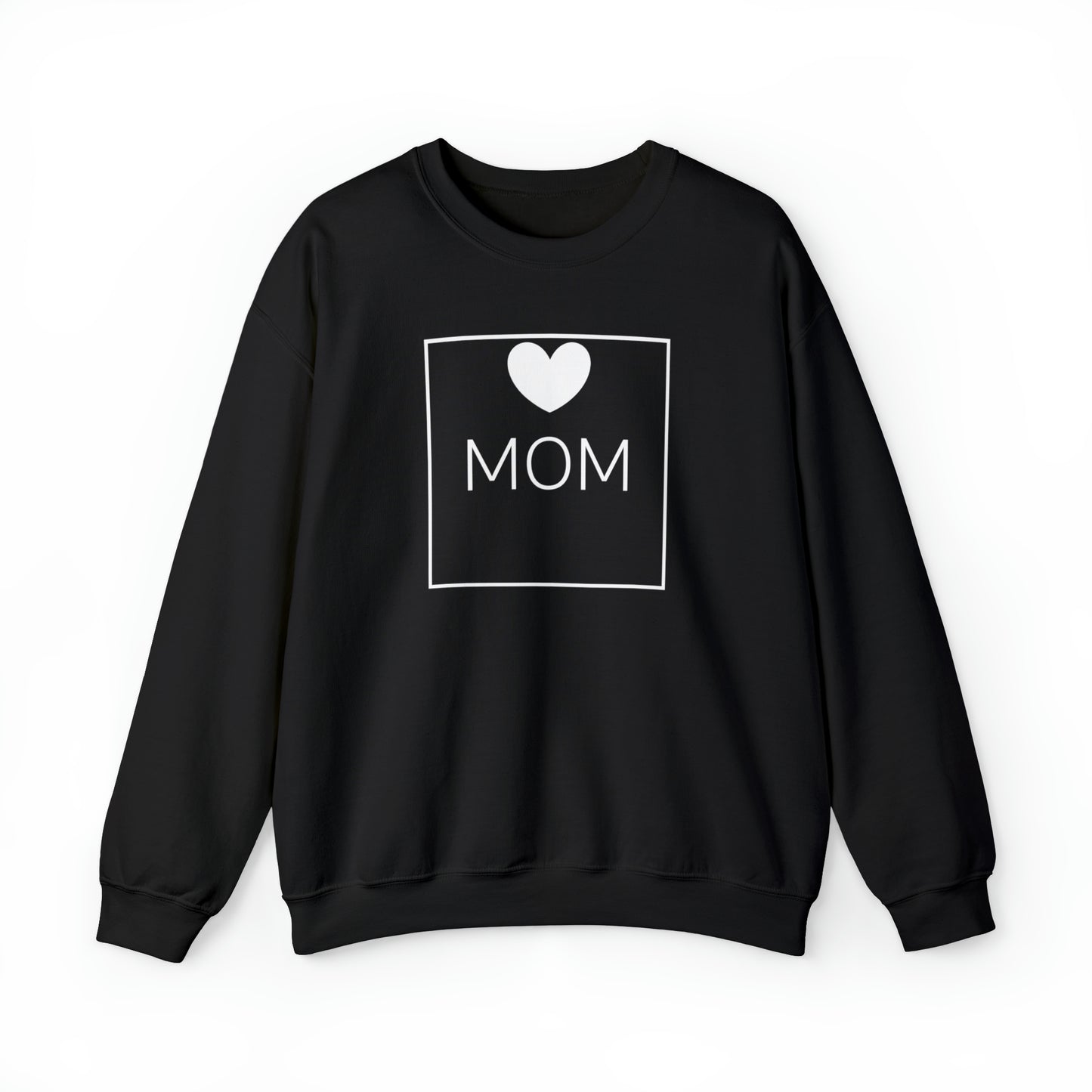 Heart Mom Box Crewneck Sweatshirt