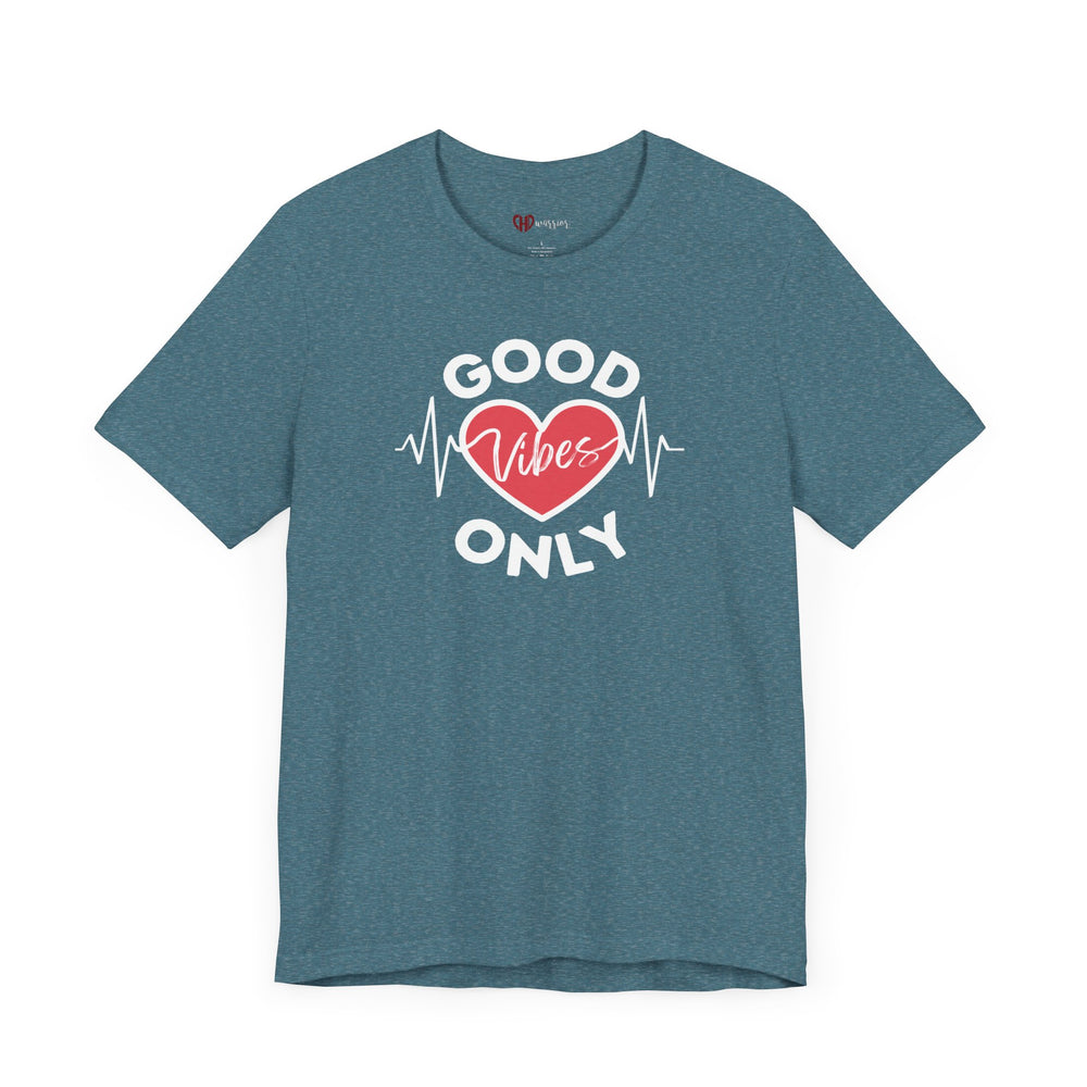 
                  
                    Good Vibes Only Unisex Tee
                  
                