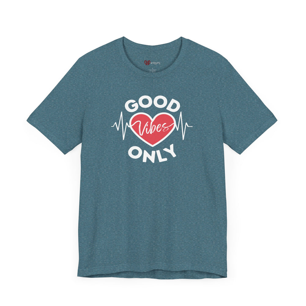 
                  
                    Good Vibes Only Unisex Tee
                  
                