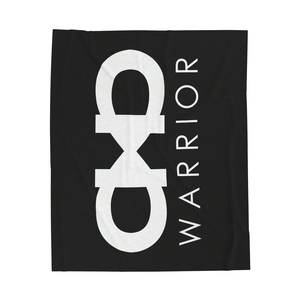 Forever a Warrior Plush Blanket