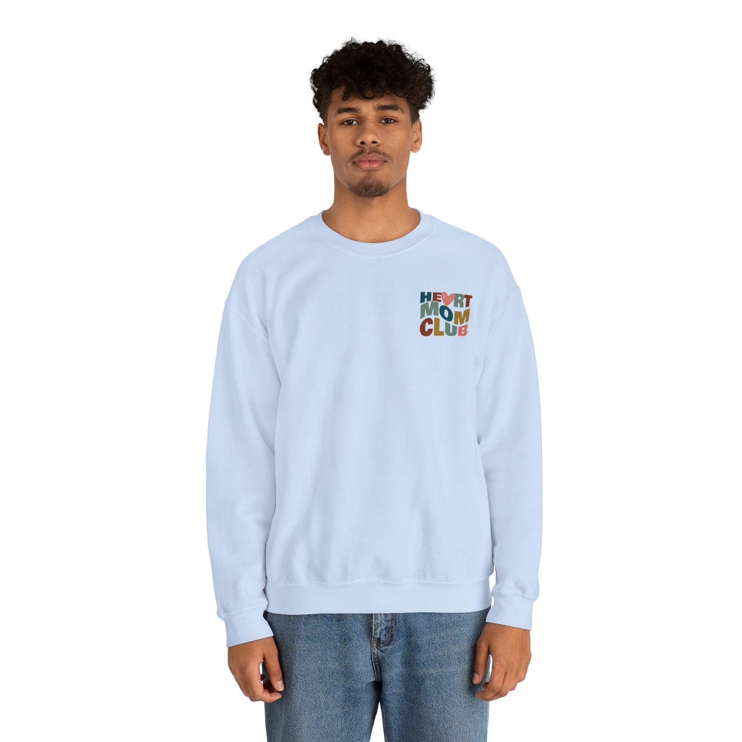 
                  
                    Heart Mom Club Crewneck Sweatshirt
                  
                