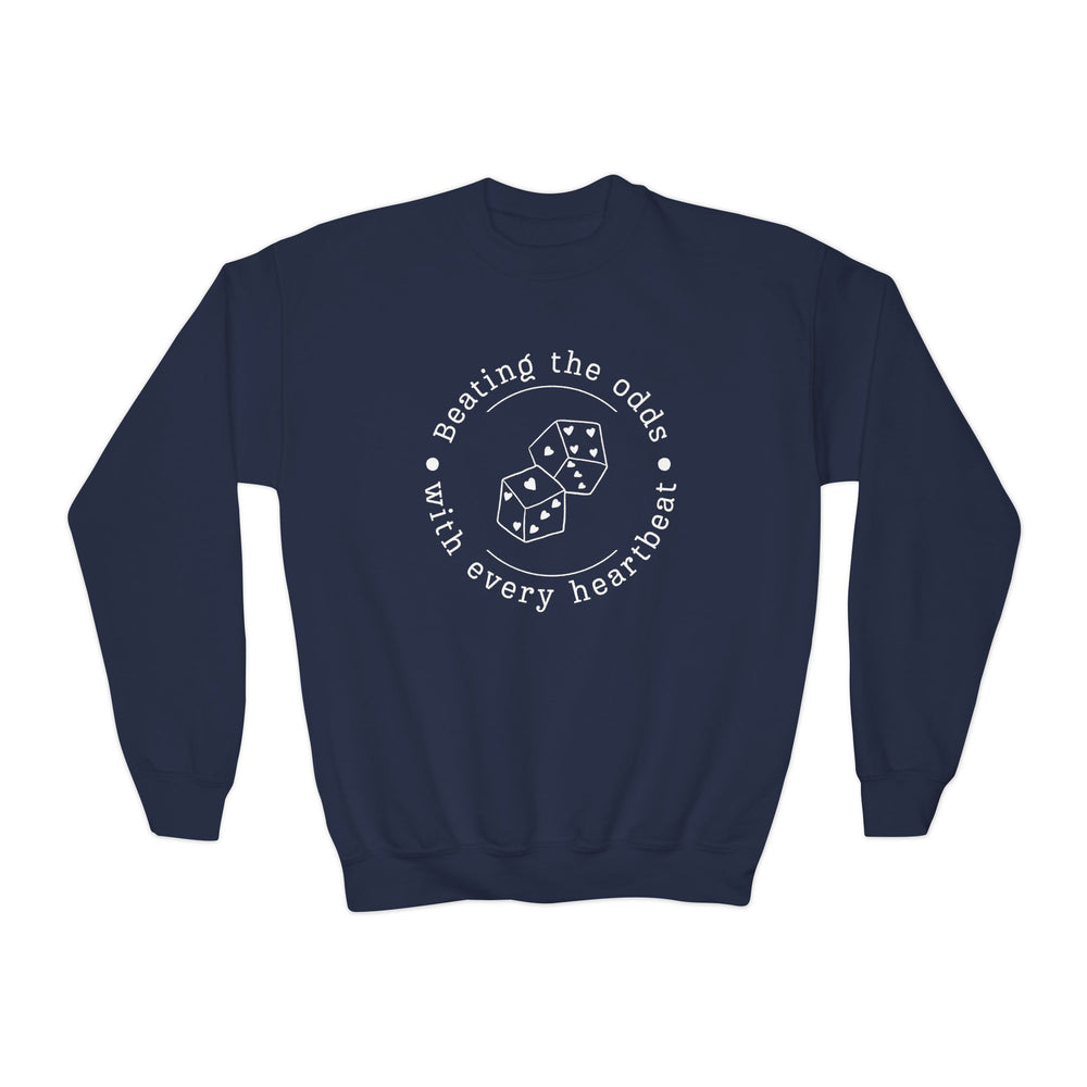 Beating the Odds Youth Crewneck Sweatshirt