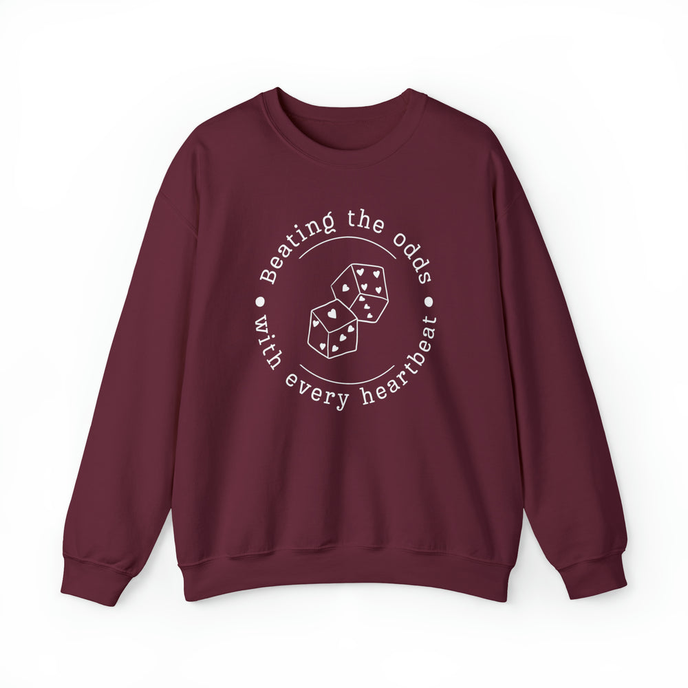 
                  
                    Beating the Odds Crewneck Sweatshirt
                  
                