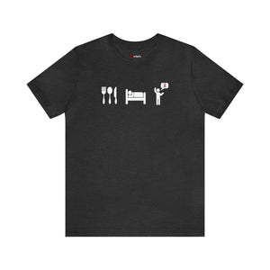 
                  
                    Eat, Sleep, Advocate Unisex Tee
                  
                