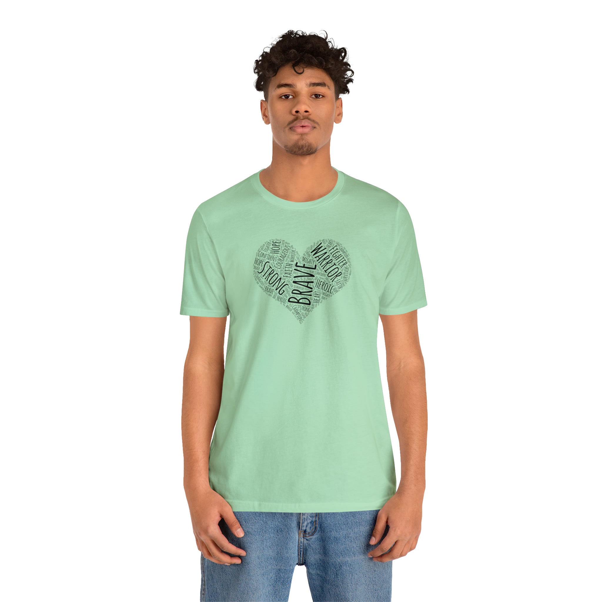 ★【VARZAR】★Heart Logo Oxford Over Fit Half Shirt.s★ Heart Logo Oxford Over Fit Half Shirts (3color) - VARZAR