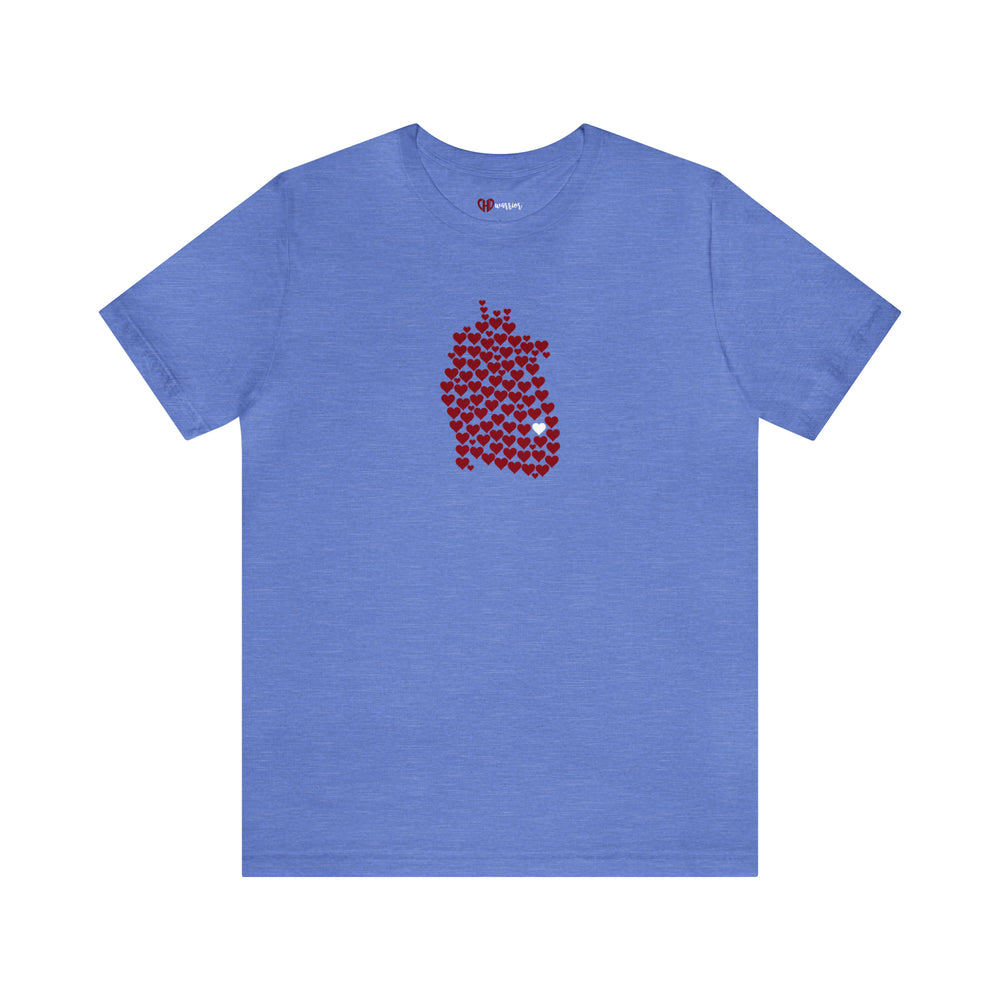 
                  
                    1 in 100 Hearts Tee
                  
                