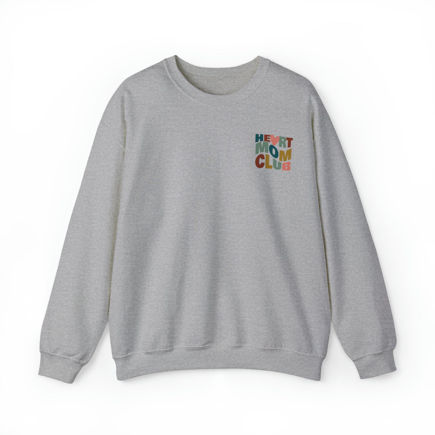 
                  
                    Heart Mom Club Crewneck Sweatshirt
                  
                