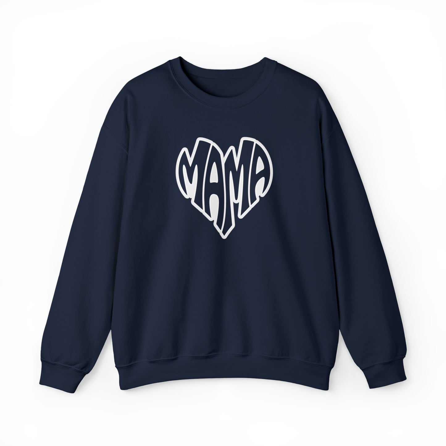 
                  
                    Heart Mama Crewneck Sweatshirt
                  
                