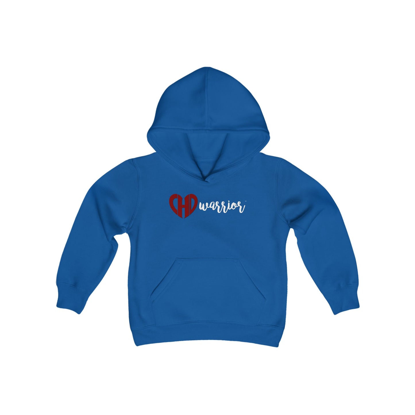 CHD Warrior Logo Kids Hoodie