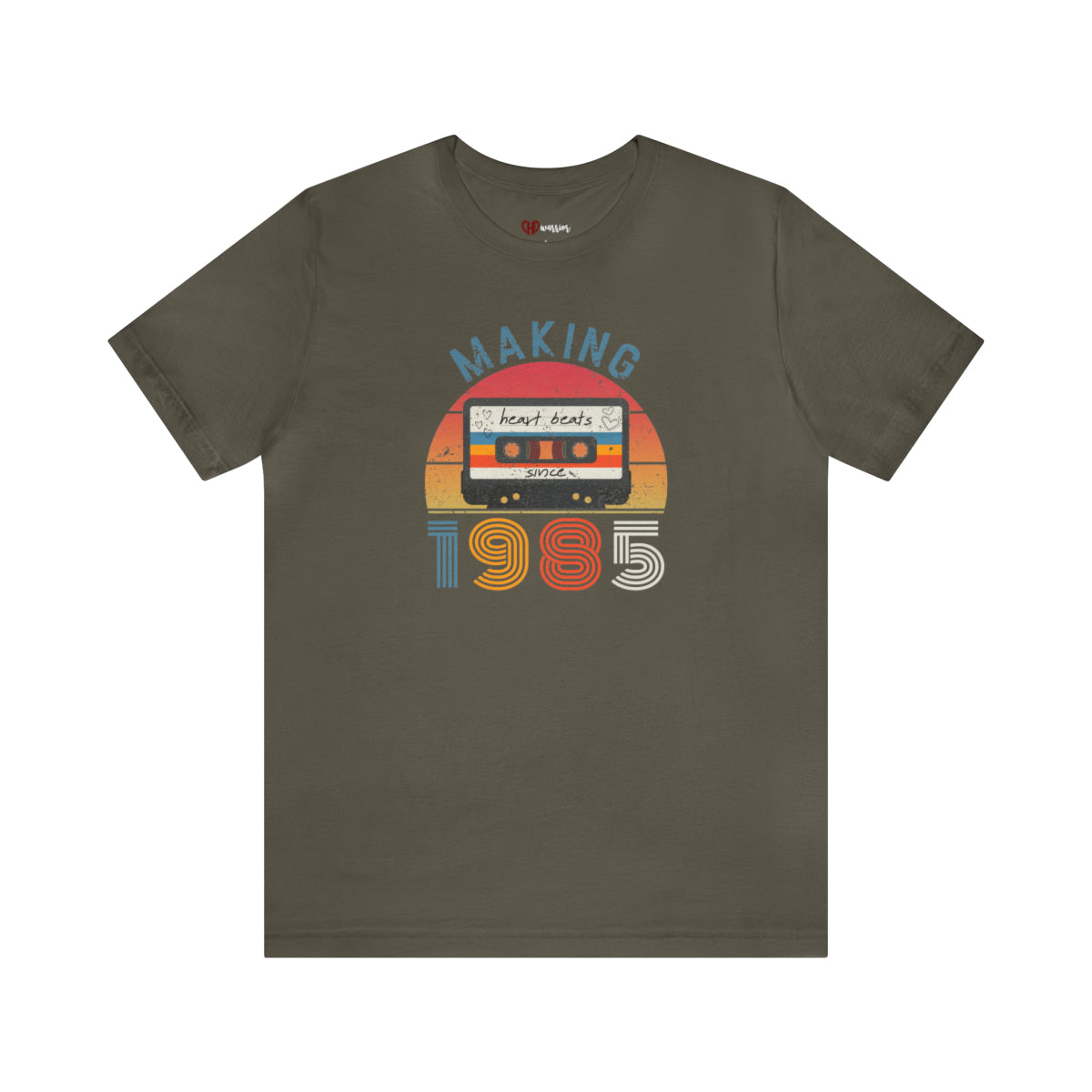 
                  
                    Retro Heart Beats *CUSTOM YEAR* Tee
                  
                