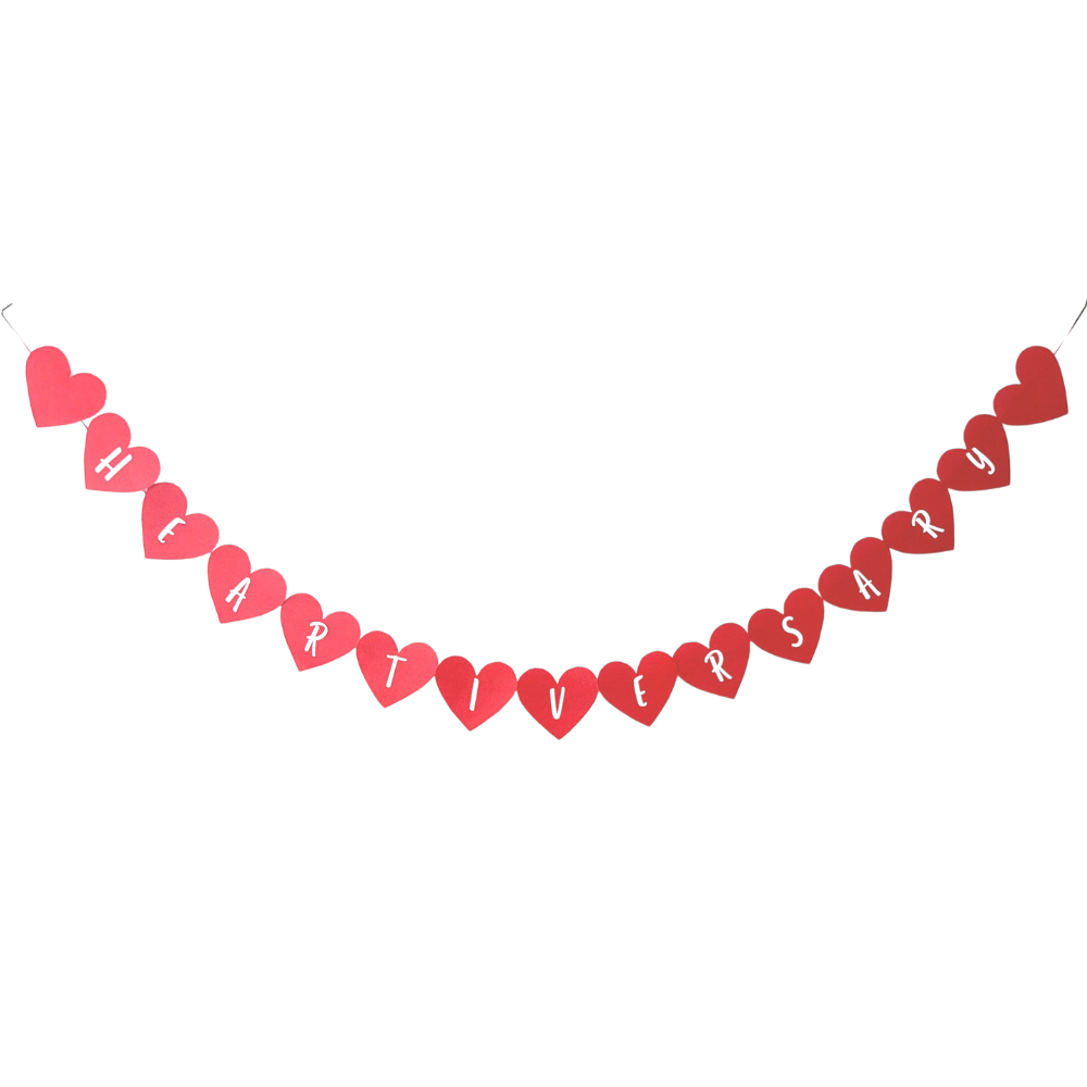 Heartiversary Banner Digital Download