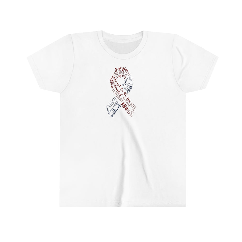 CHD Awareness Ribbon Youth Tee