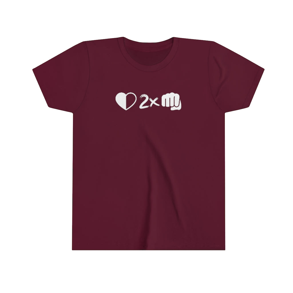 Half a Heart Twice the Fight Youth Tee
