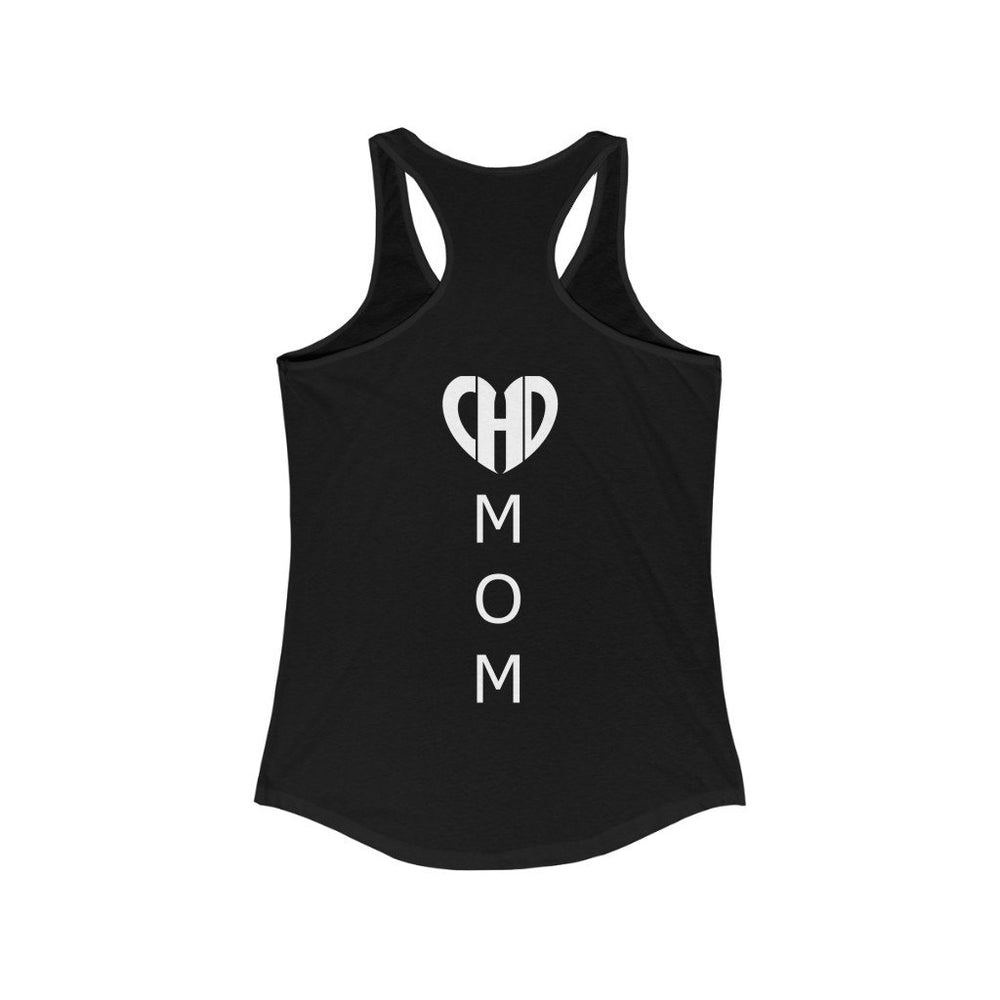 CHD Mom Slim Fit Racerback Tank - CHD warrior