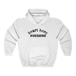 Heart Hero Husband Hoodie - CHD warrior