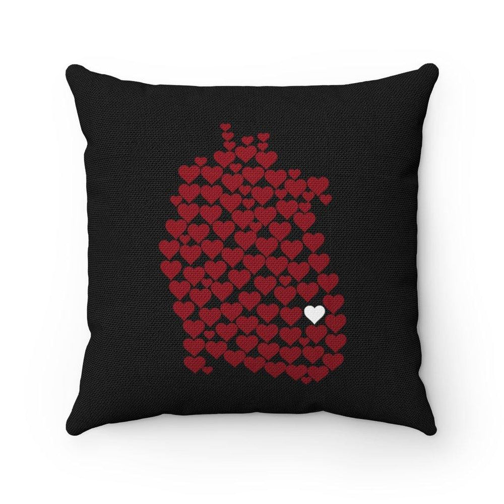 1 in 100 Hearts Pillow - CHD warrior