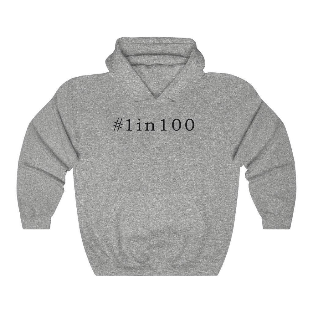 1 in 100 Hoodie - CHD warrior