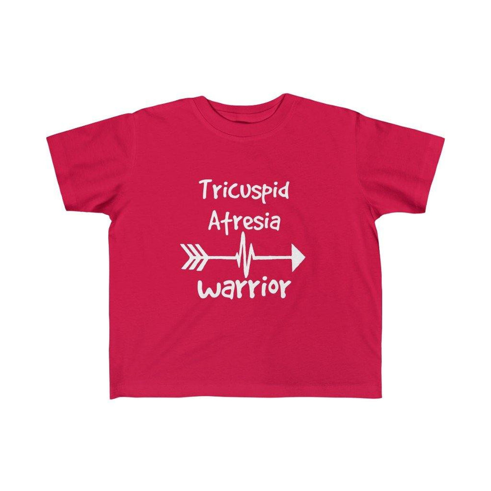Tricuspid Atresia Warrior Toddler Tee - CHD warrior