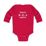 Shones Warrior Long-Sleeve Onesie - CHD warrior